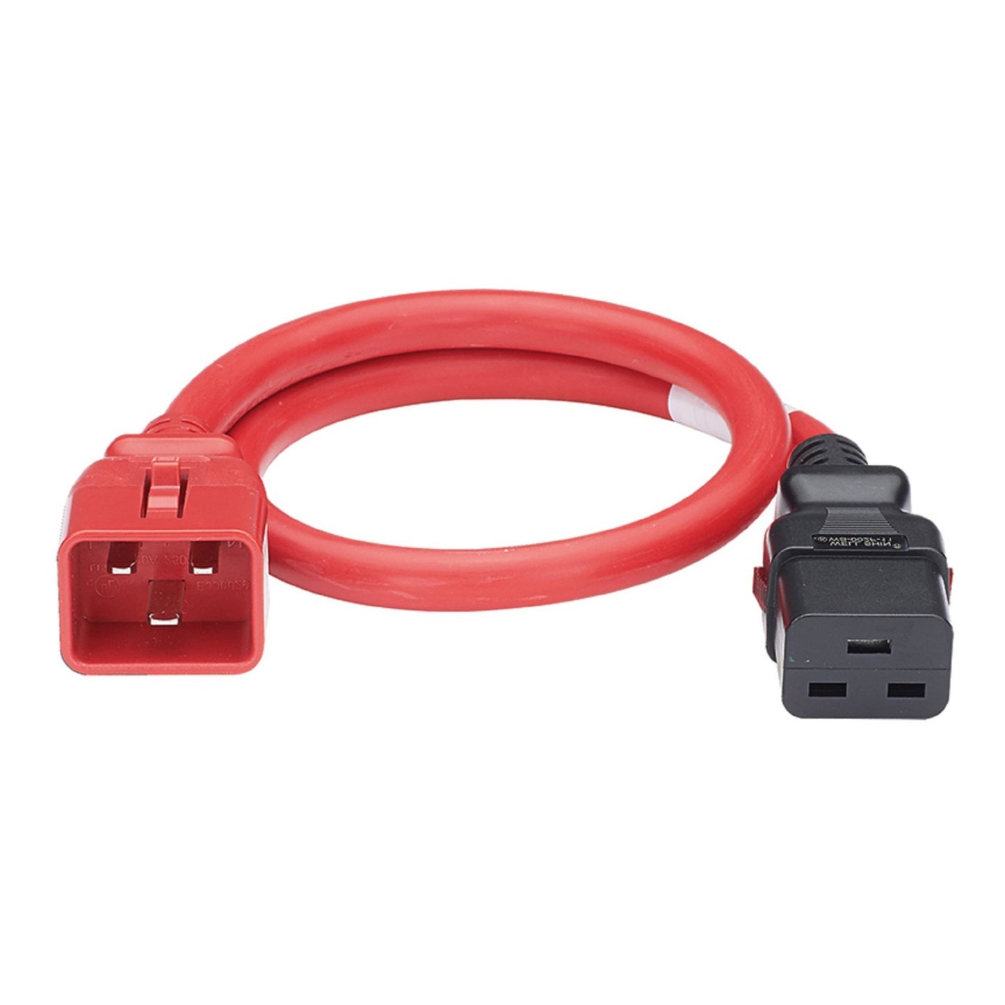 Panduit LPCB01-X power cable Red 23.6" (0.6 m) C20 coupler C19 coupler