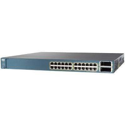 Cisco Catalyst C3560E24TDSD, Refurbished Managed L2/L3 Gigabit Ethernet (10/100/1000) Black 1U