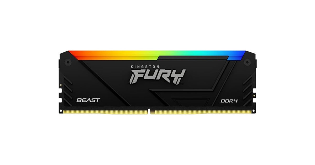 KF432C16BB2A/8 - Kingston FURY Beast 32GB 2x16GB DDR5-6800 CL34 Desktop Memory Kit