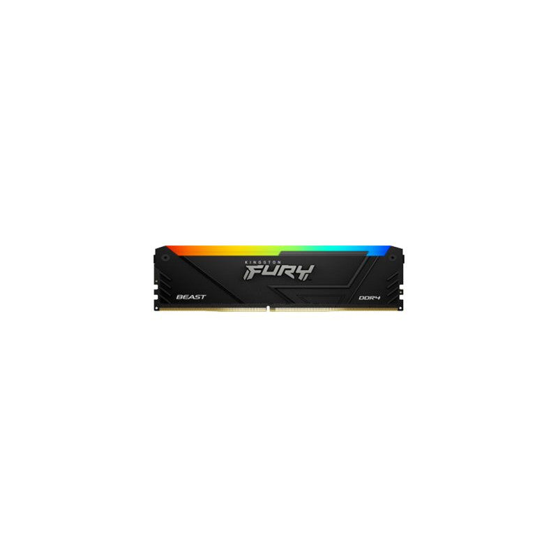 KF432C16BB12AK2/32 - Kingston FURY Beast RGB 32GB 2x16GB DDR4-3200 CL16 Desktop Memory Kit