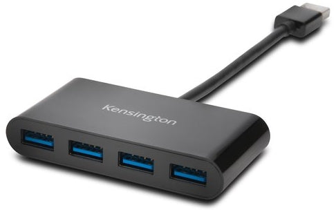 K39121WW - Kensington 4PORT UH4000 USB 3.0 HUB BLACK