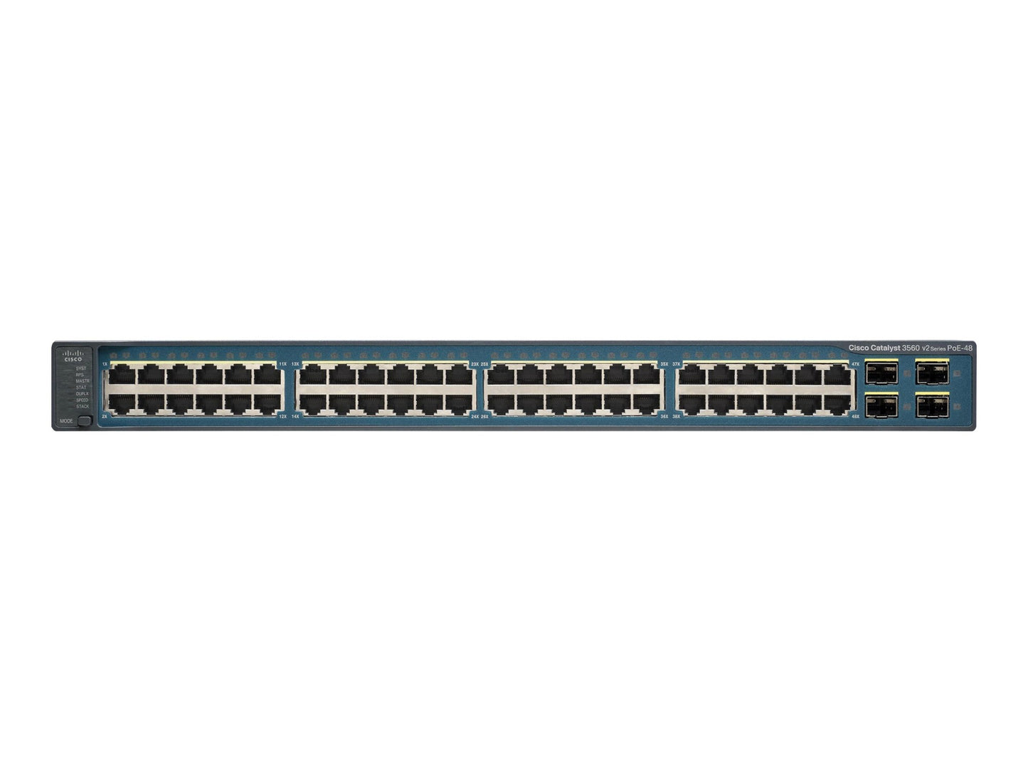 WS-C3560V248PSS-RF - Cisco CATALYST 3560V2 48 10/100POE+4SFP+IPBSTA