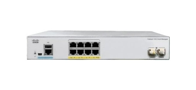 Cisco Catalyst C1000-8T-E-2G-L network switch Managed L2 Gigabit Ethernet (10/100/1000) Gray
