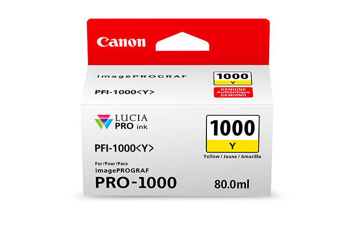 0549C002 - Canon PFI-1000 YELLOW INK TANK