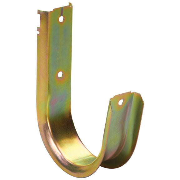 J-HOOK - 4"DIA, STANDARD, GALVANIZED STEEL CONSTRUCTION, 25-PACK