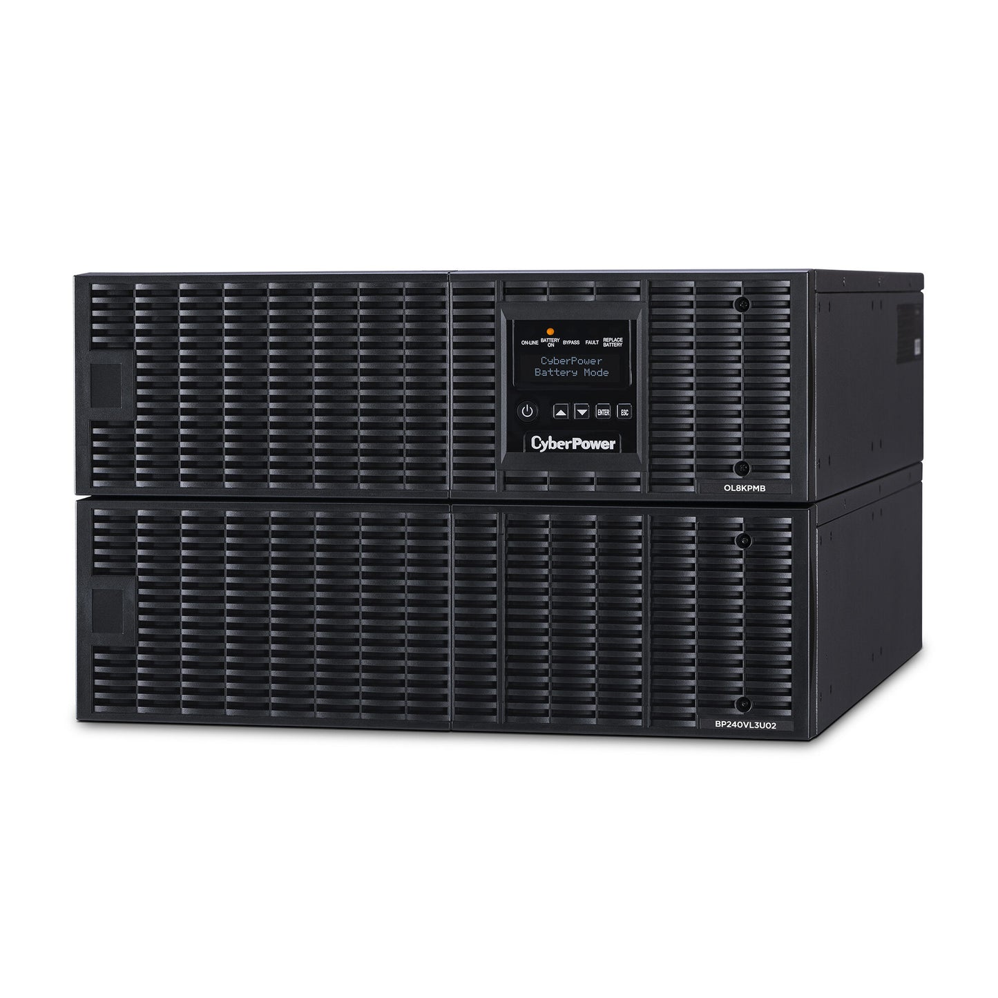 CyberPower OL8KRTHW uninterruptible power supply (UPS) Double-conversion (Online) 8 kVA 8000 W 7 AC outlet(s)
