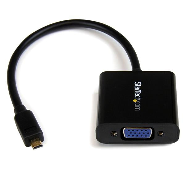 CONNECT A MICRO HDMI EQUIPPED SMARTPHONE OR TABLET PC TO YOUR VGA DISPLAY OR PRO