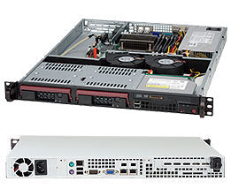 Supermicro SuperChassis 811TQ-441B Rack Black 440 W