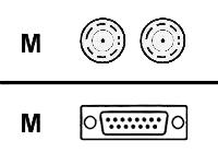 Cisco CAB-E1-BNC= networking cable Black 196.9" (5 m)