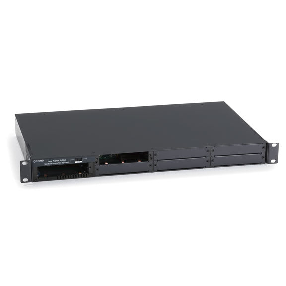 MANAGED MEDIA CONVERTER CHASSIS - 6-SLOT, DESKTOP/RACKMOUNT, DUAL AC POWER, GSA,
