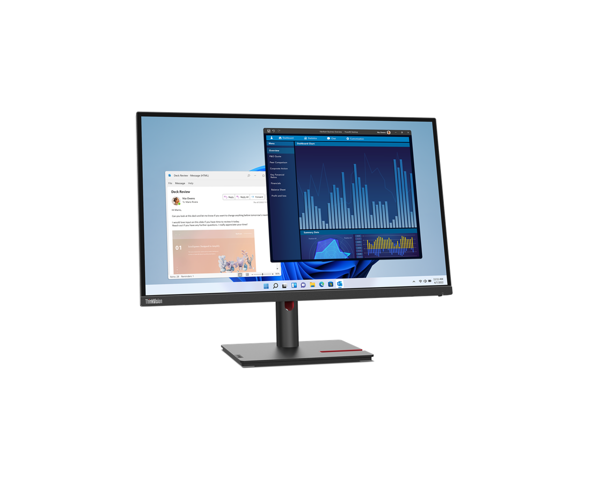 63A9GAT1EU - Lenovo ThinkVision T27p-30 27-Inch 4K UHD USB-C Monitor