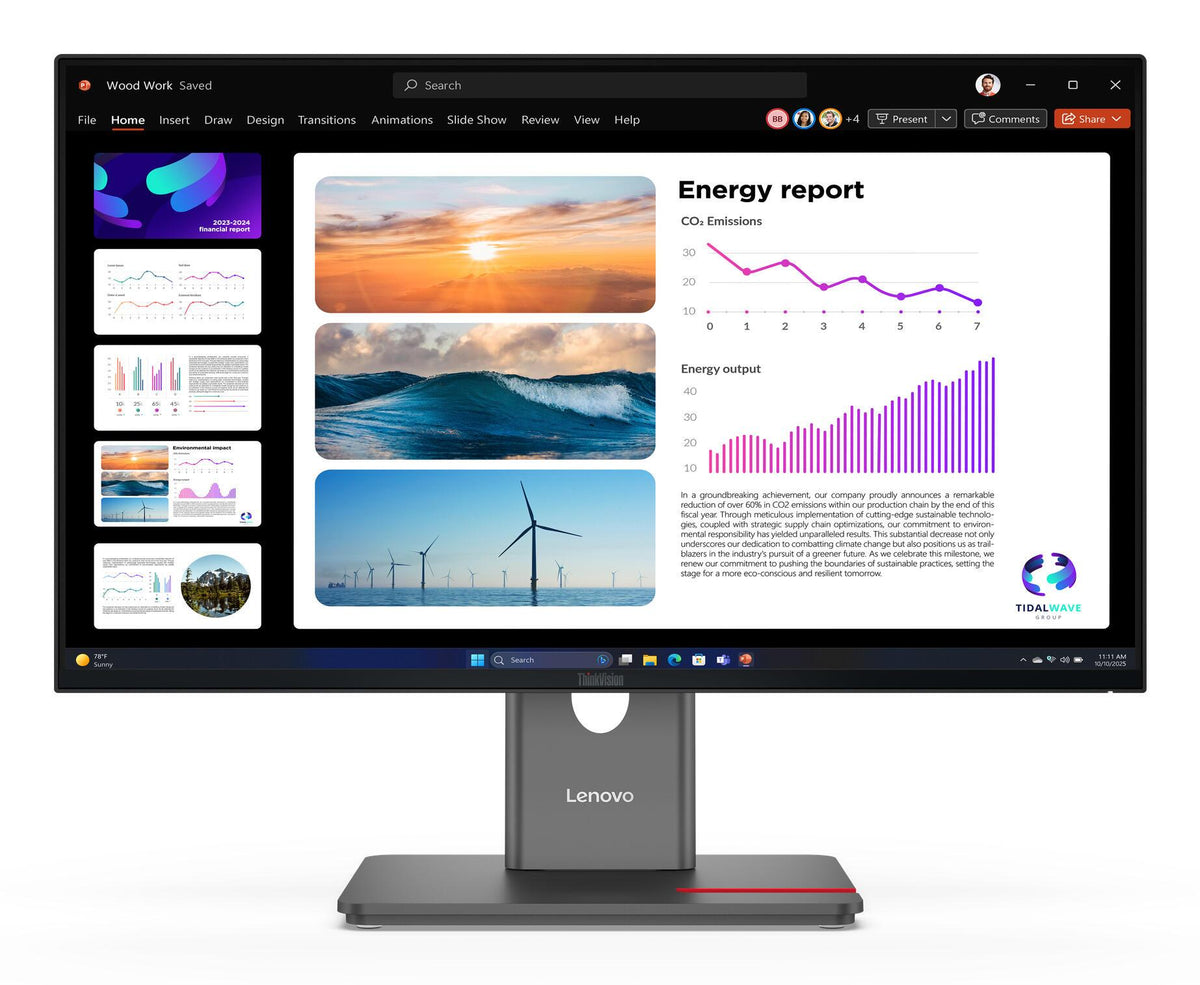 64B2GAT1EU - Lenovo ThinkVision P24Q-40 Led- 24'' Flat-Screen Monitor LCD