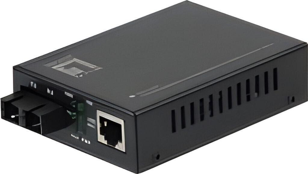 GVT-2010 - LevelOne Gigabit RJ45 to SFP 802.3af/at PoE-PD Media Converter