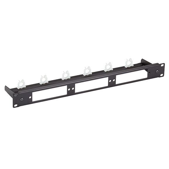 UNIVERSAL RACKMOUNT FIBER OPTIC BLANK PATCH PANEL - 1U, 3-SLOT, GSA, TAA
