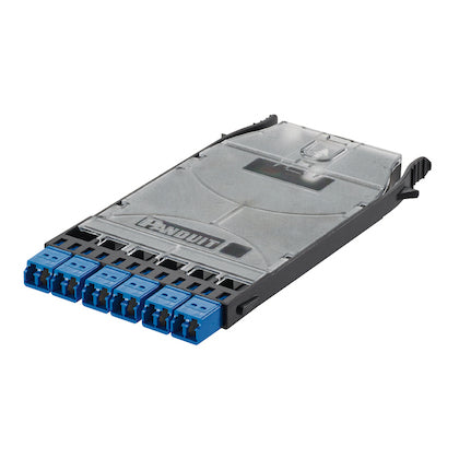 Panduit FHS9N-12-10R fiber optic adapter LC 1 pc(s) Blue, Gray