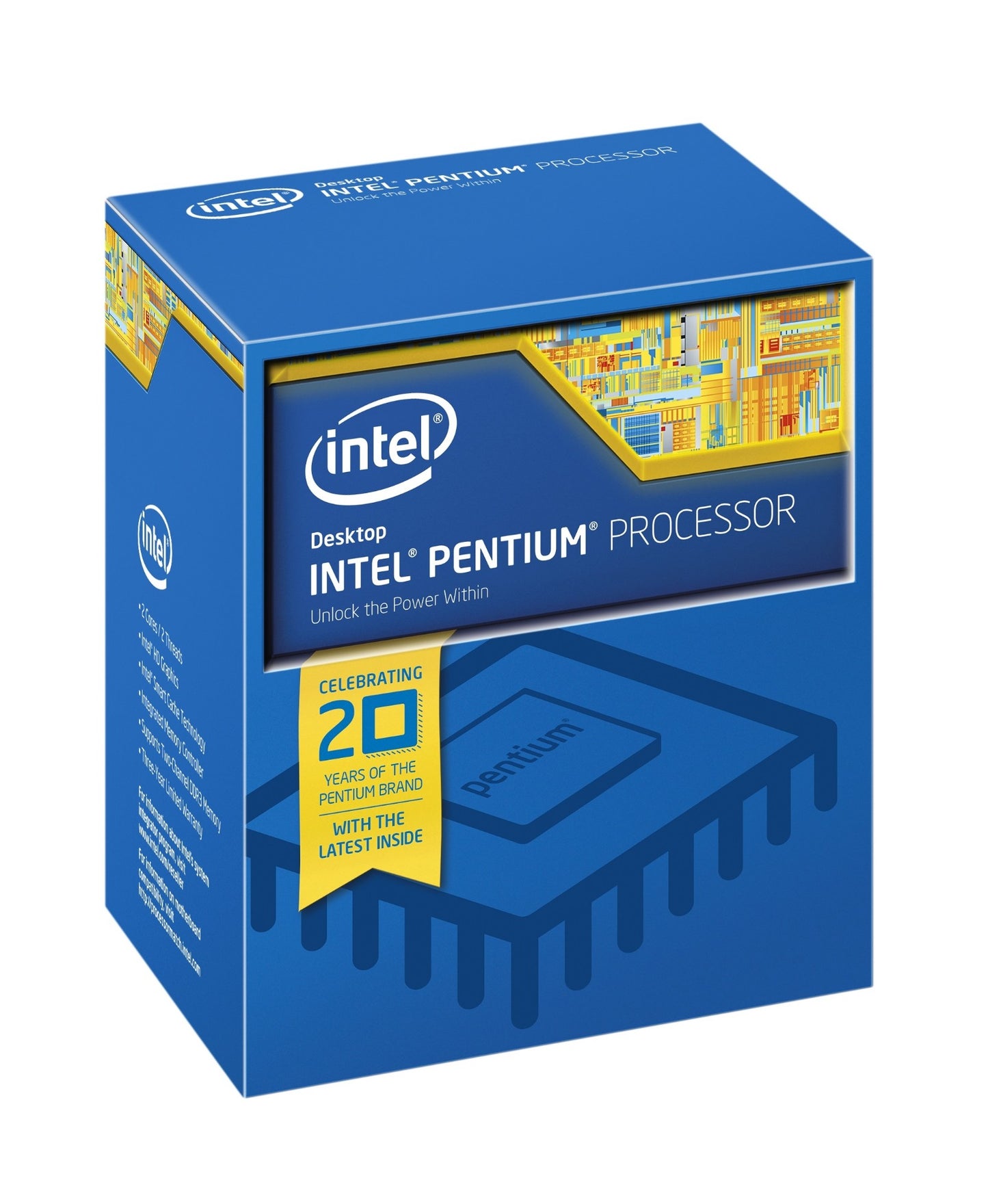 Intel Pentium G4400 processor 3.3 GHz 3 MB Smart Cache Box