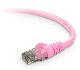 A3L980-30-PNK-S - Belkin PATCH CABLE - RJ-45 - MALE - RJ-45 - MALE - UNSHIELDED TWISTED PAIR (UTP) - 30 F