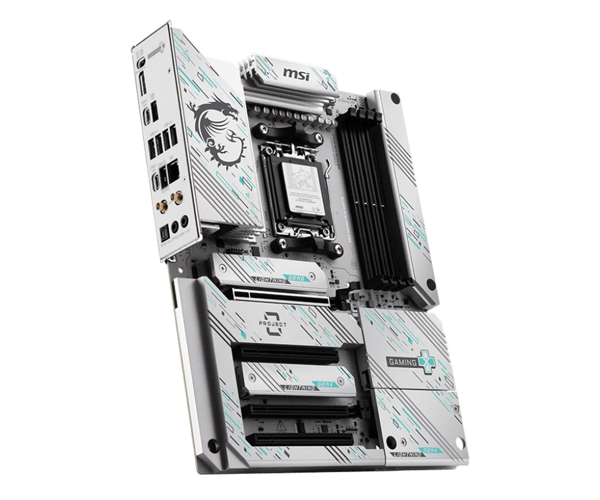 7E75-001R - MSI B850 GAMING PLUS WIFI PZ AM5 DDR5 ATX WiFi Gaming Motherboard