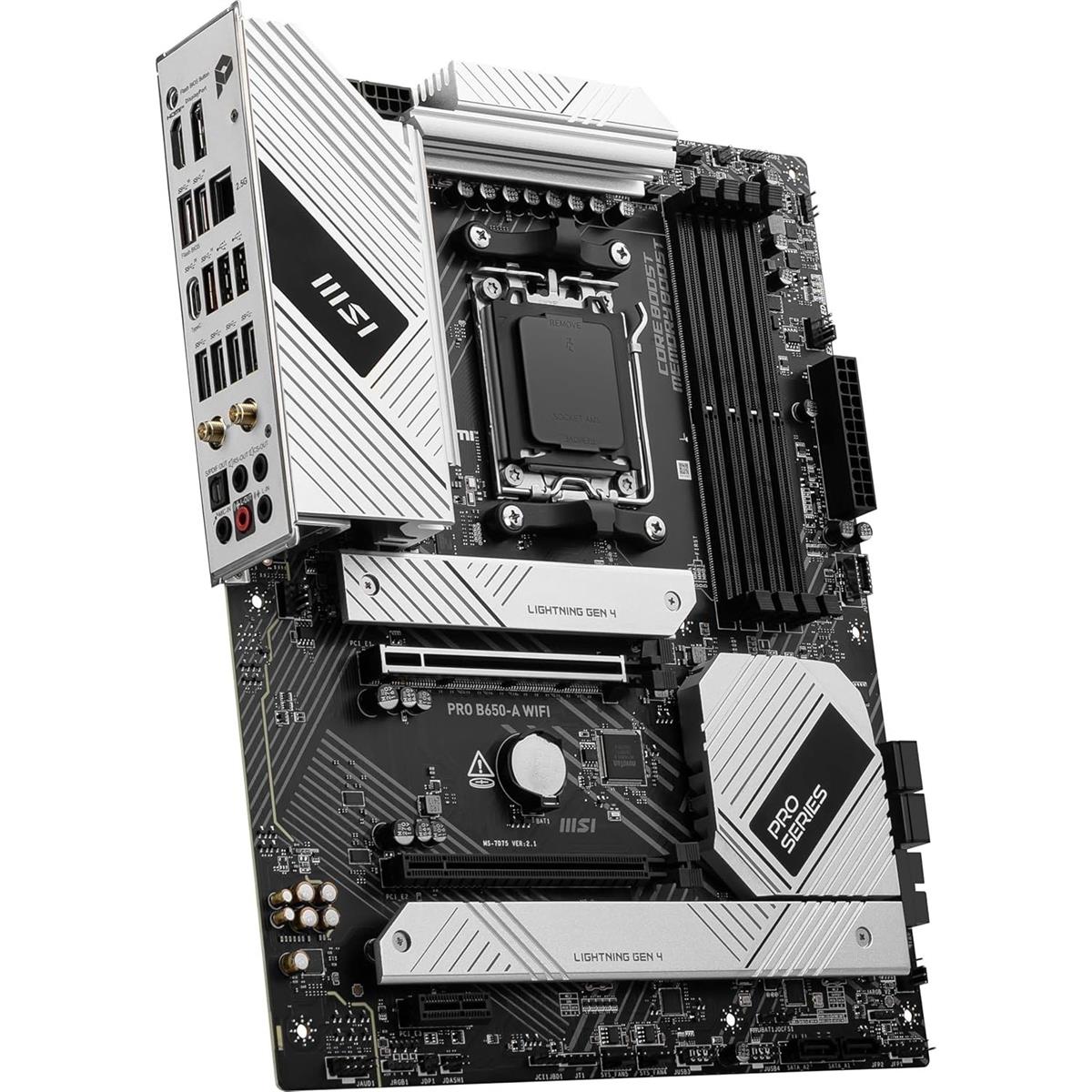 B650-A - MSI PRO WIFI ATX Socket AM5 DDR5 ProSeries Motherboard