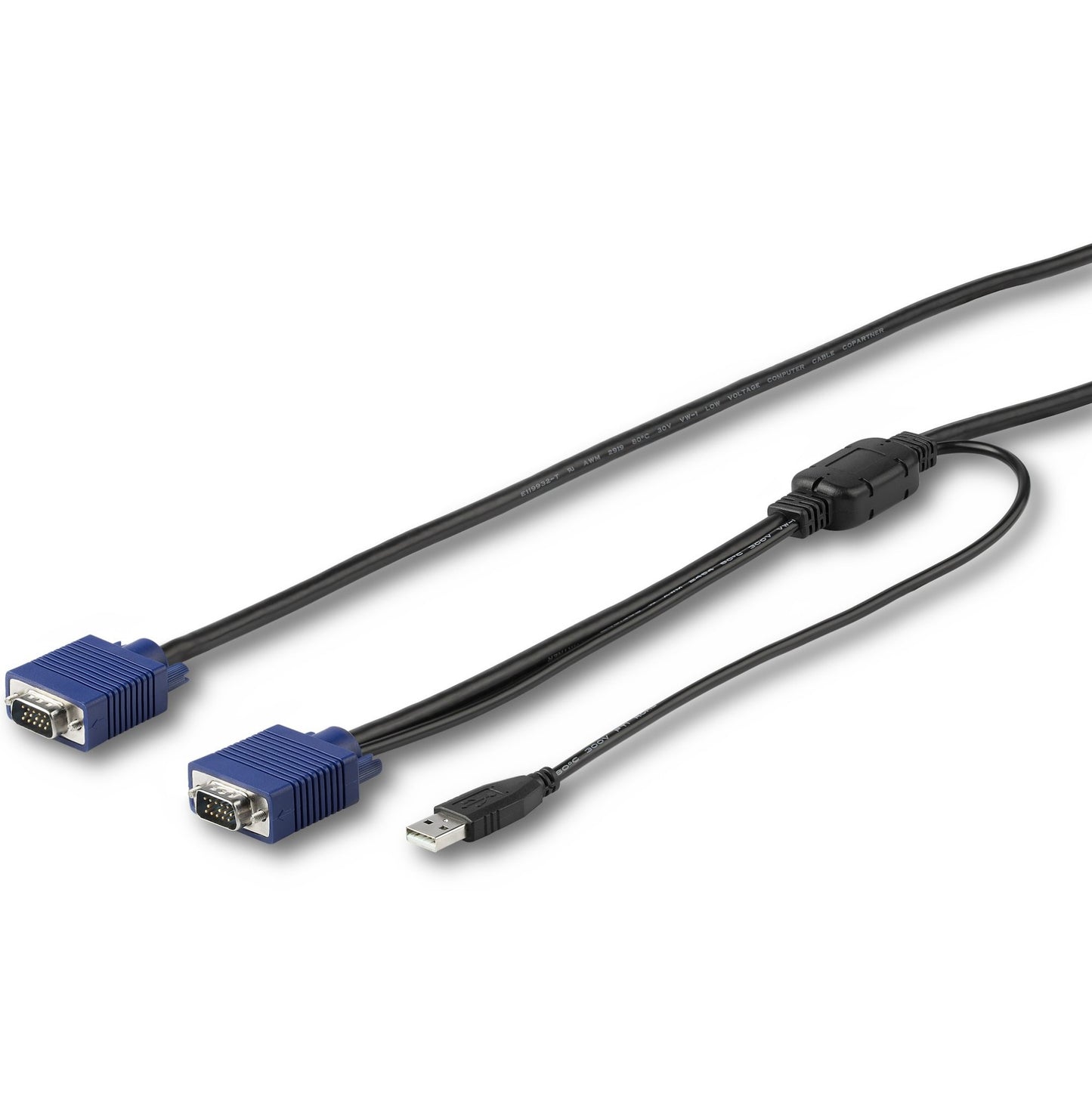 RKCONSUV6 - StarTech.com 6 FT. (1.8 M) USB KVM CABLE ENABLES YOUR SWITCH KIT TO CONVENIENTLY OPERATE YOUR
