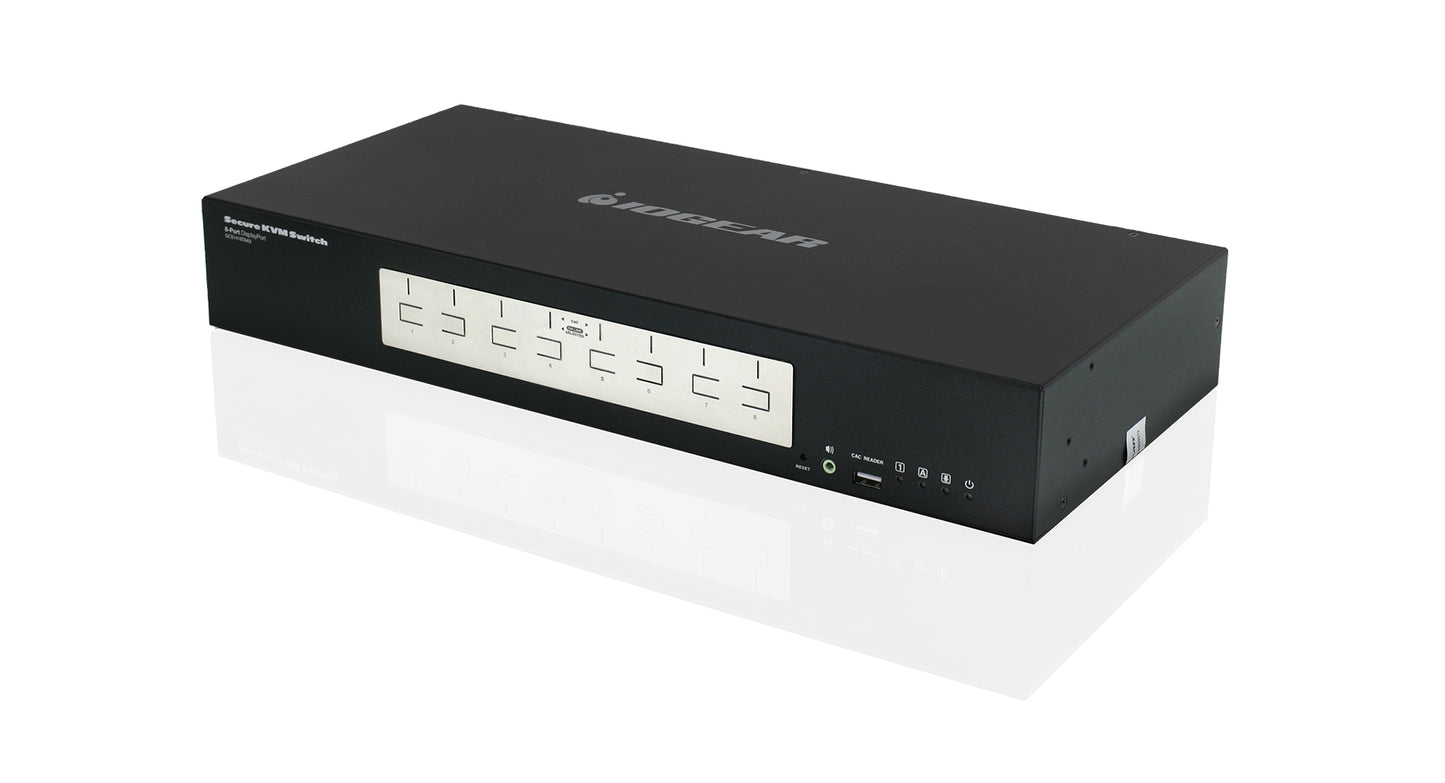 GCS1418TAA3 - iogear 8PORT DISPLAYPORT SECURE KVM