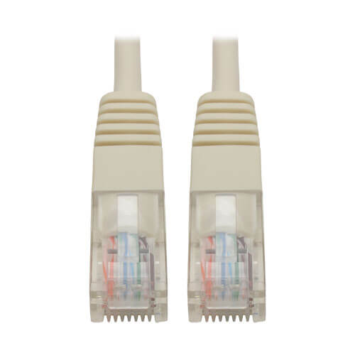 N002007WH - Tripp Lite Cat5e 350MHz Molded Patch Cable RJ45 White