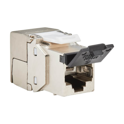 N238-SHC8-TF-1 - Tripp Lite Cat8 STP Shielded Tool-Free Keystone Jack 568A/568B TAA