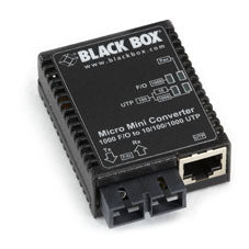 GIGABIT ETHERNET (1000-MBPS) MEDIA CONVERTER - 10/100/1000-MBPS COPPER TO 1000-M