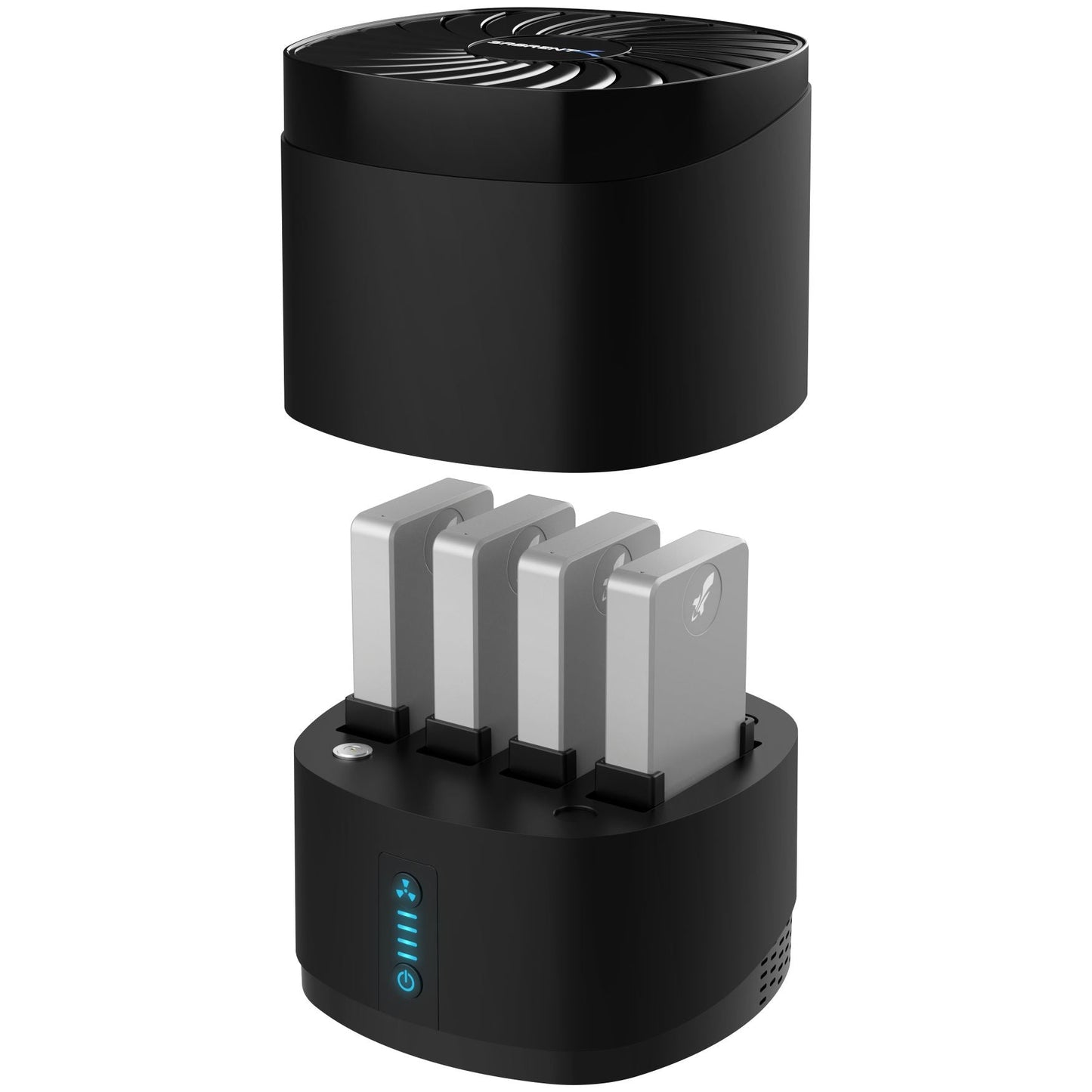 Sabrent DS-4BNE storage drive docking station USB 3.2 Gen 1 (3.1 Gen 1) Type-C Black