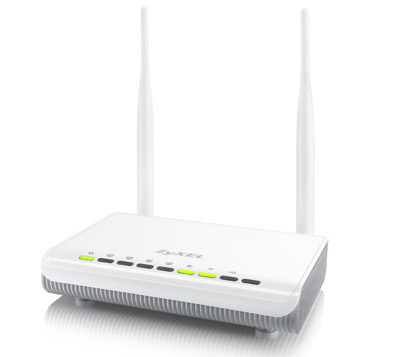 Zyxel NBG-418N wireless router Fast Ethernet 4G White