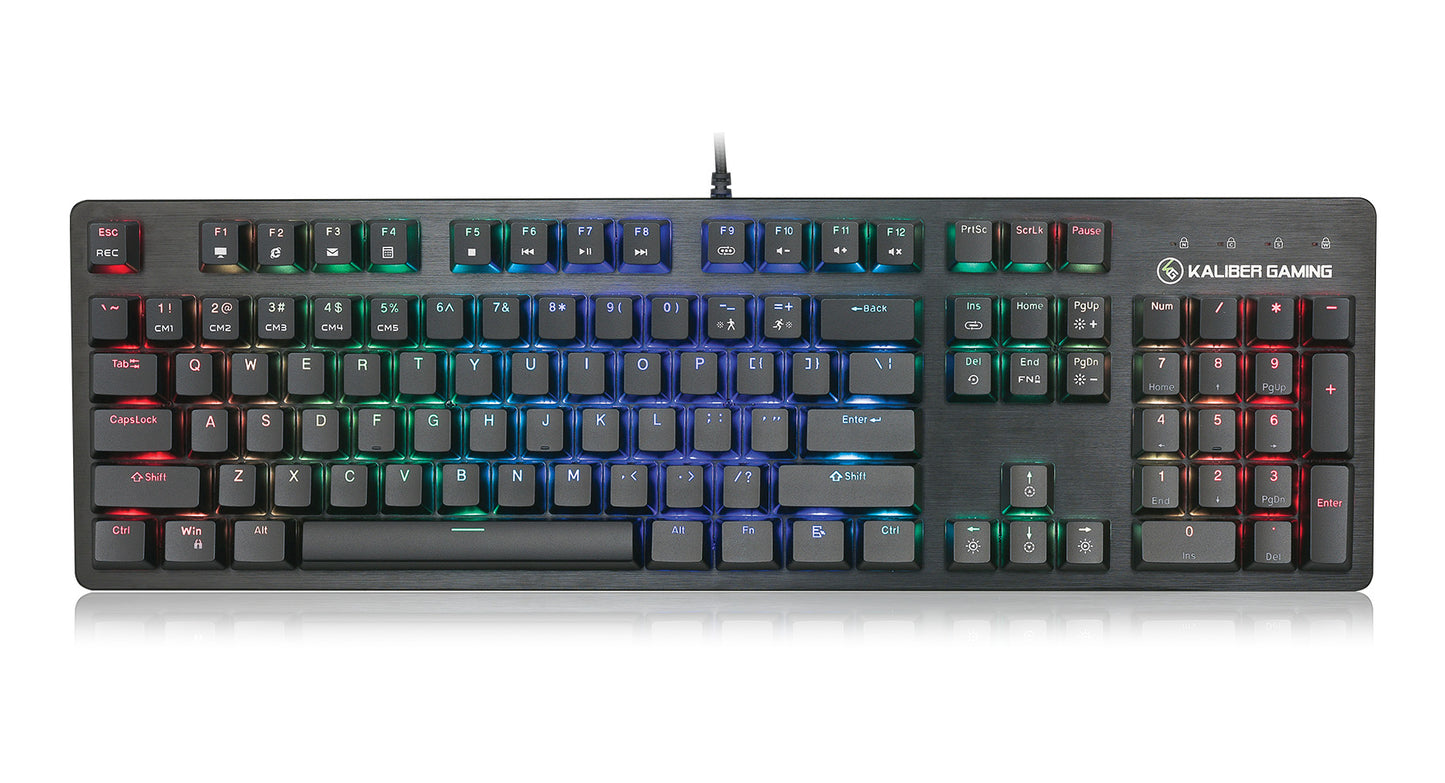 GKB740 - iogear KALIBER GAMING HVER STEALTH GAMING KEYBOARD