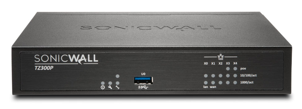 SonicWall TZ300P hardware firewall Desktop 750 Mbit/s