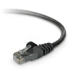 A3L980B50-BLK-S - Belkin PATCH CABLE - RJ-45 - MALE - RJ-45 - MALE - UNSHIELDED TWISTED PAIR (UTP) - 50 F