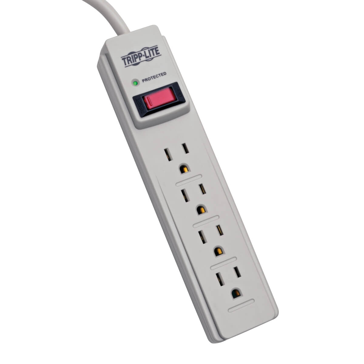 TLP404 - Tripp Lite SURGE PROTECTOR POWER STRIP 120V 4 OUTLET 4FEET CORD 450 JOULE