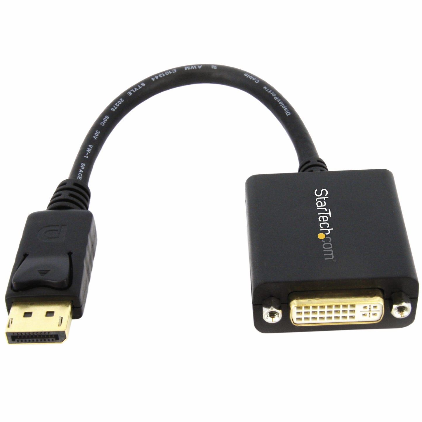 DP2DVI2 - StarTech.com PASSIVE DISPLAYPORT 1.2 TO DVI-D (DVI-I CONNECTOR DIGITAL ONLY) SINGLE-LINK ADAP