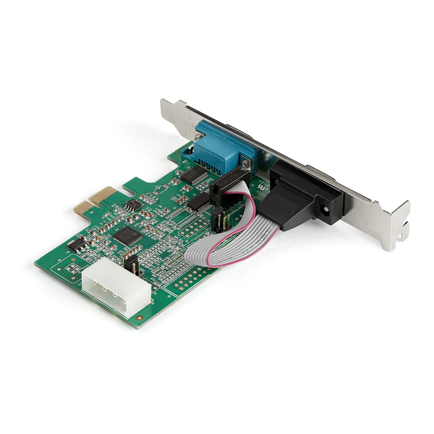 2-PORT PCI EXPRESS RS232 SERIAL CONTROLLER CARD 16950 UART/ASIX AX99100 - BI-DIR