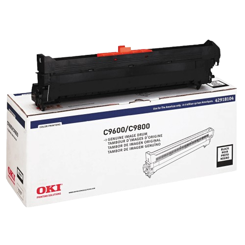 IMAGE DRUM - BLACK - 42000 PAGES - FOR C9600/9600HDN/9800N/9800HDN/9650N, MIN. &