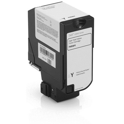 DELL KT71F Toner yellow, 6K pages @ 5% coverage