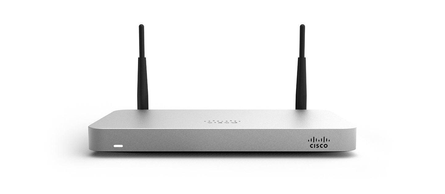 Cisco Meraki MX64W hardware firewall 250 Mbit/s