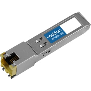 GLC-T-AO - AddOn Networks CISCO GLC-T COMPATIBLE TAA COMPLIANT 1000BASE-TX SFP TRANSCEIVER (COPPER)