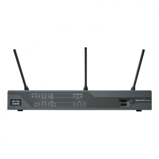 Cisco C897VA-K9 wireless router Gigabit Ethernet 4G Black