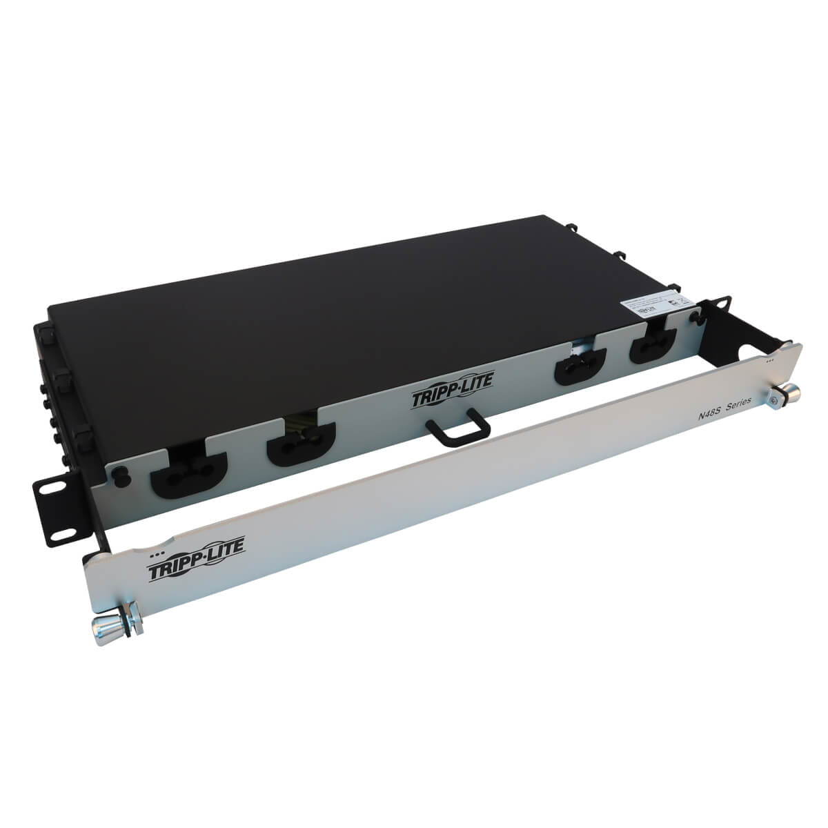 PRELOADED FIBER PANEL 1U 4X12F MTP/MPO-A