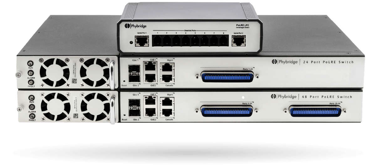 51310700 - Mitel PoLRE 24-Port Managed Switch