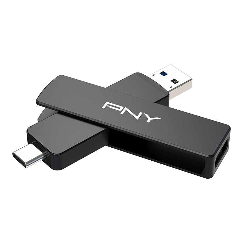 P-FDI2TBDULNK3TYC-GE - PNY 2TB Dual USB-A and USB-C 3.2 Gen 2 Flash Drive