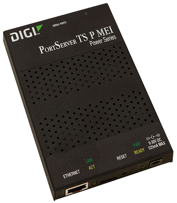 DIGI PORTSERVER TS 2 P MEI, 2 PORT RS-232/422/485 POWERED SERIAL TO ETHERNET DEV