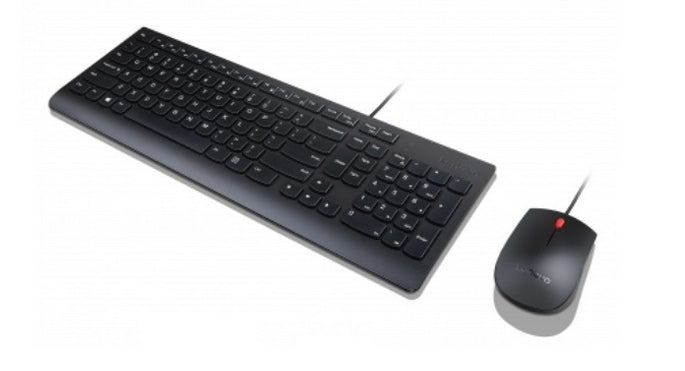 Lenovo Essential keyboard USB Spanish Black