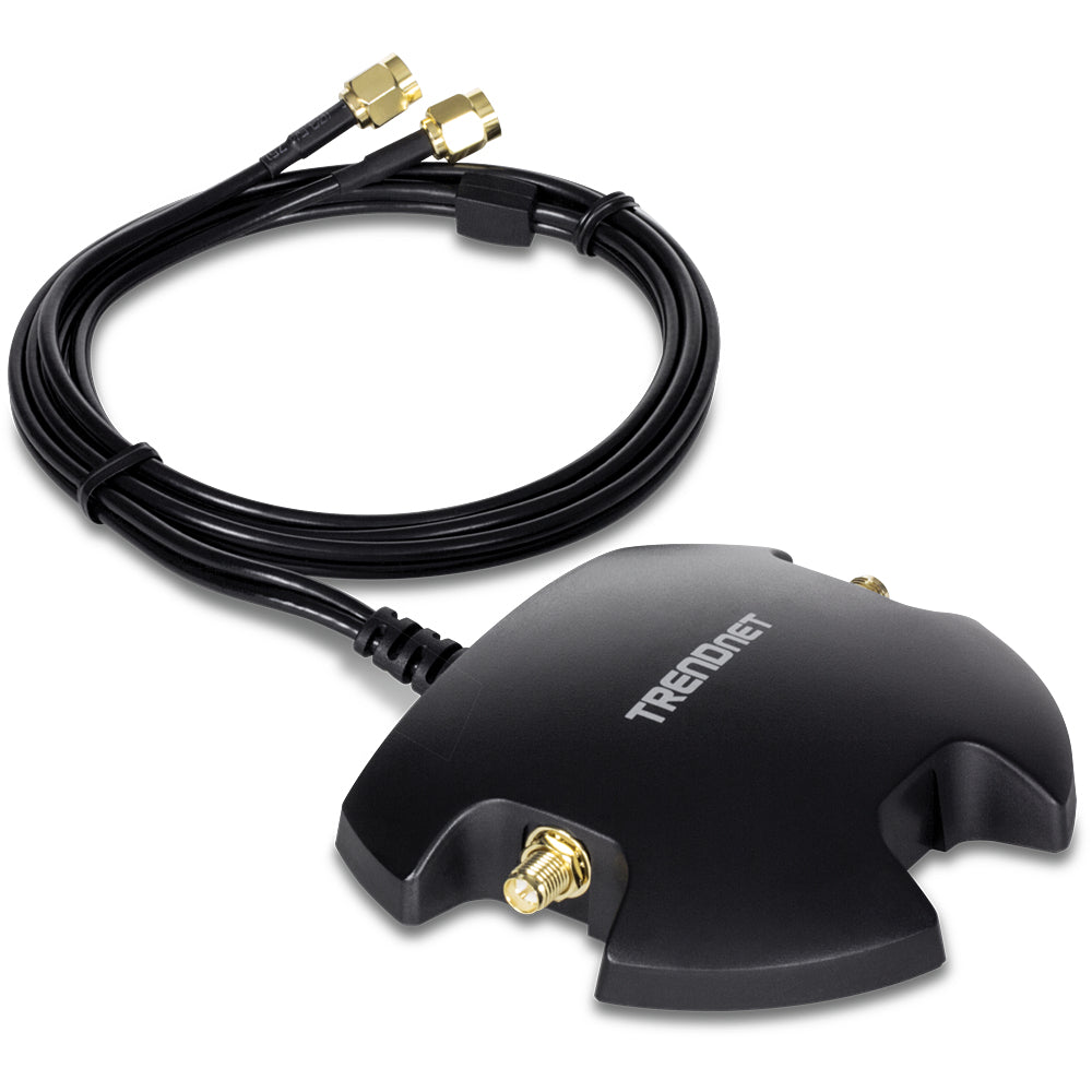 TEW-LB101 - Trendnet EXTENDS TWO WIRELESS ANTENNAS UP TO 1M (3.3 FT.) MAGNETIC BASE ALLOWS FOR EASY
