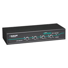 KVM SWITCH FOR PS/2 AND USB SERVERS AND PS/2 OR USB CONSOLES, 4-PORT, GSA, TAA