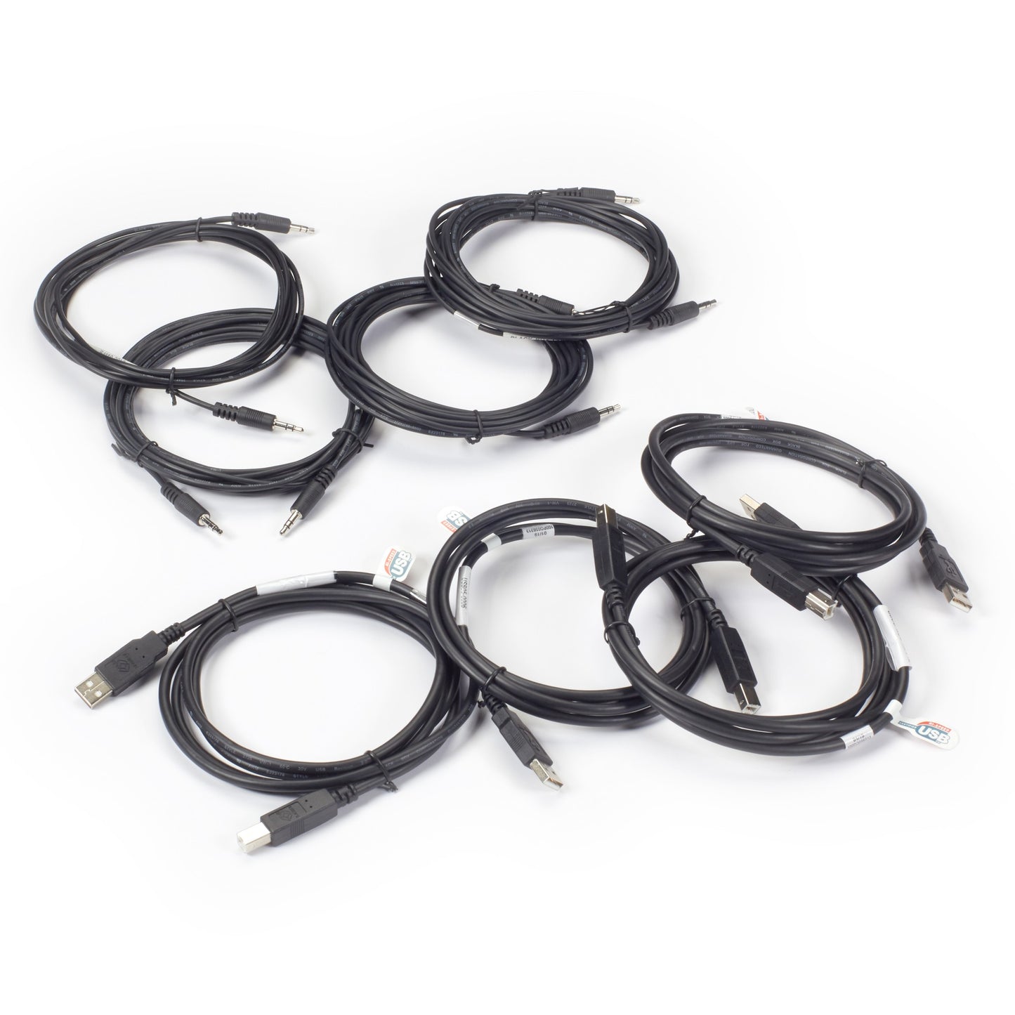 SKVMCBL-KM-6 - Black Box SECURE KM CABLE KIT, 6-FT. (1.8-M), GSA IF OUTSIDE TAPE IS NOT BROKEN