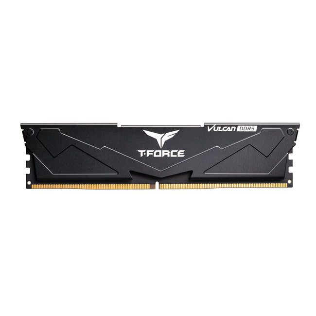FLBD532G5600HC32DC01 - Team Group T-FORCE VULCAN BLACK DDR5 16GBX2 5600 CL32-36-36-76 1.20V DESKTOP MEMORY